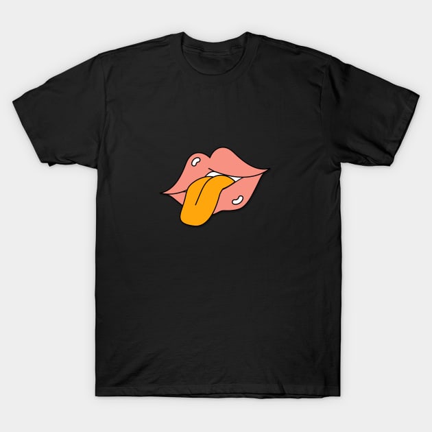 Lipstick T-Shirt by bruxamagica